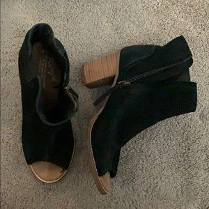 toms open toe bootie